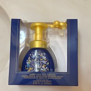 Disney Mickey Hand Soap Dispenser - Navy and Gold